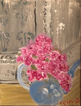 Teapoth with Flowers