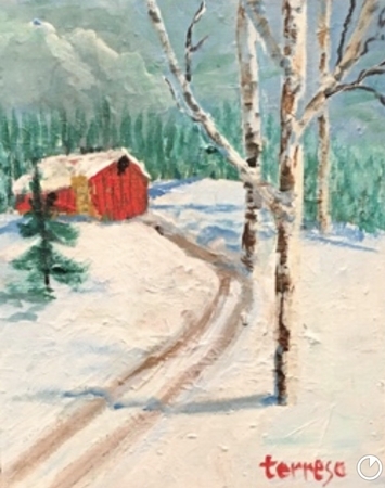 Winter Barn
